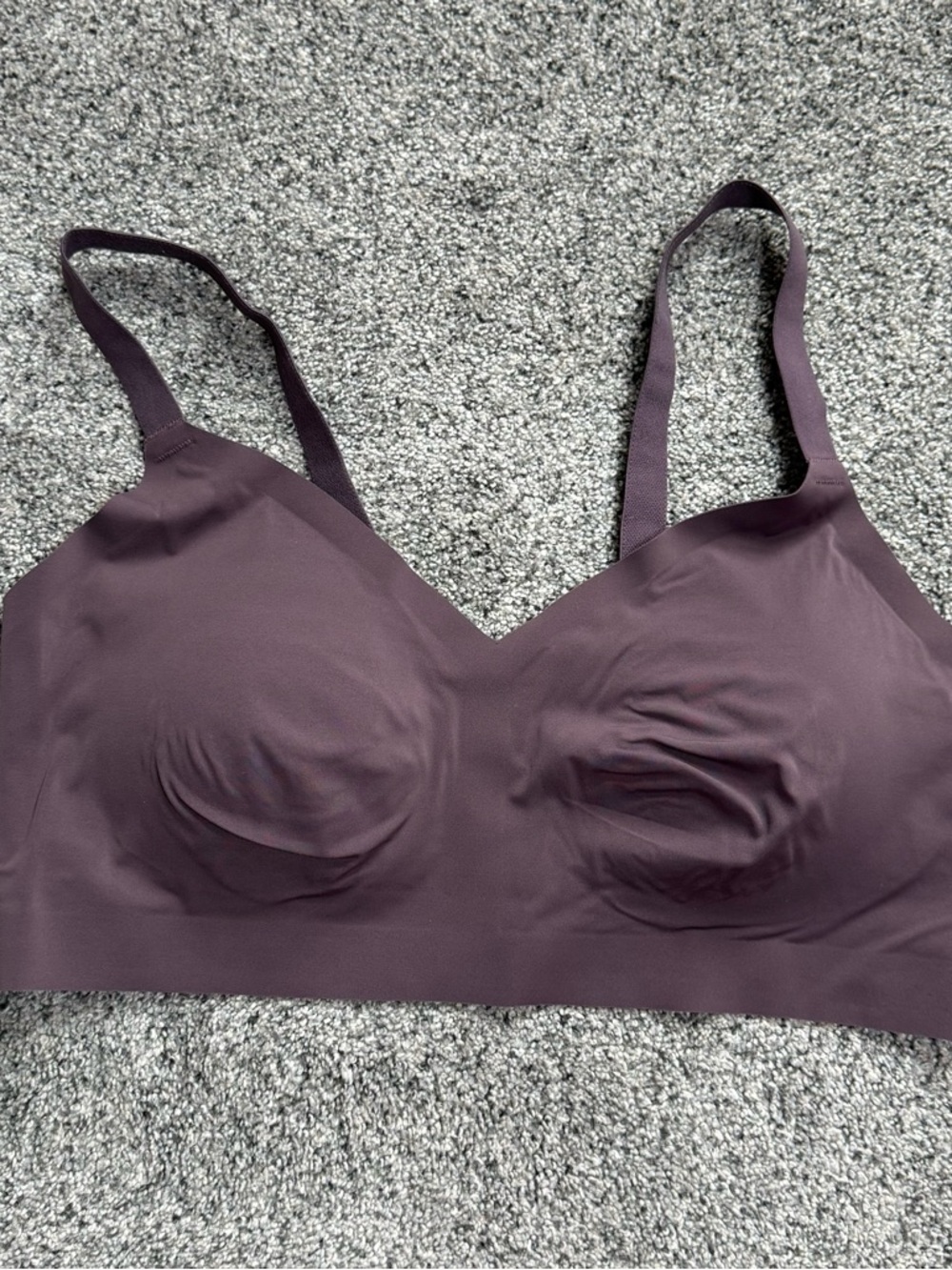 Old Navy Seamless Wireless Bralette - Plum